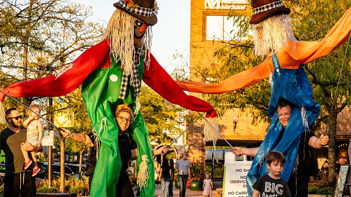 Scarecrow Fest in Highland Park